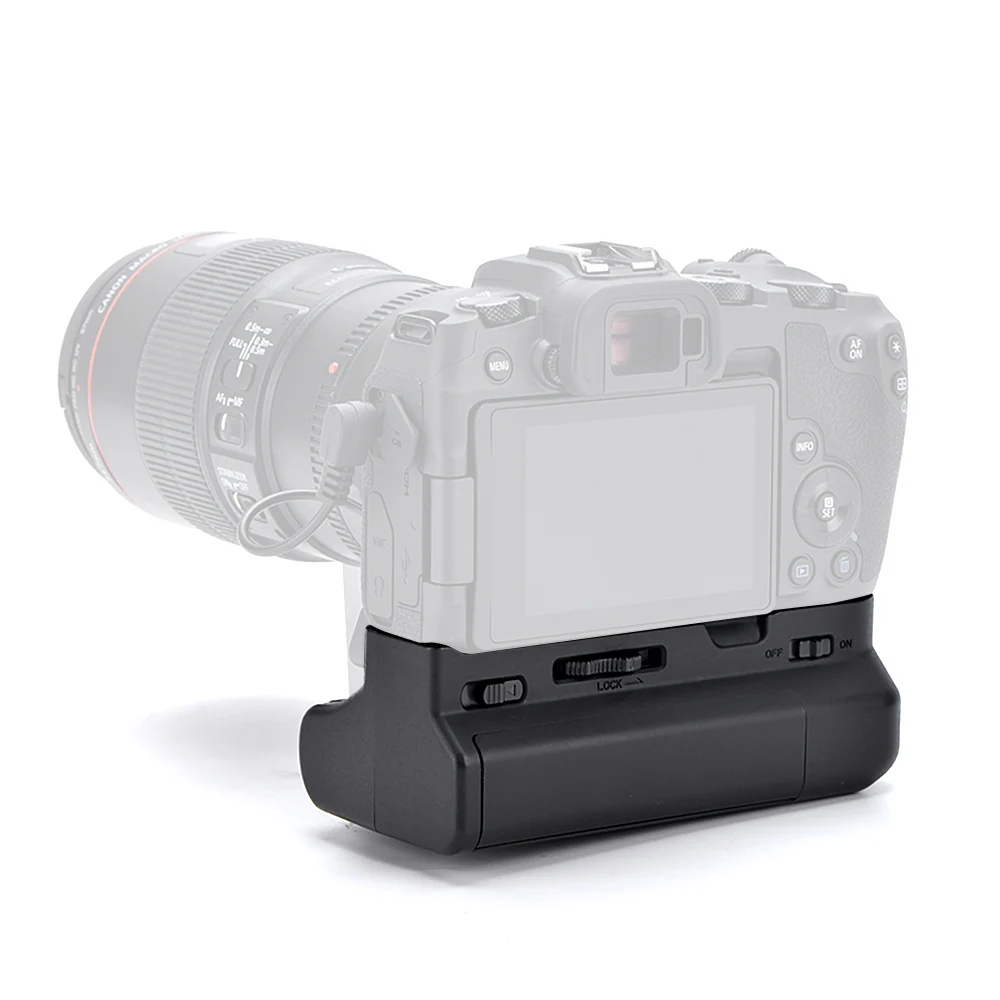 KingMa para EOS RP R8 batería Vertical agarre batería soporte de agarre para Canon DSLR EOS RP R8 cámara para 2X LP-E17 batería