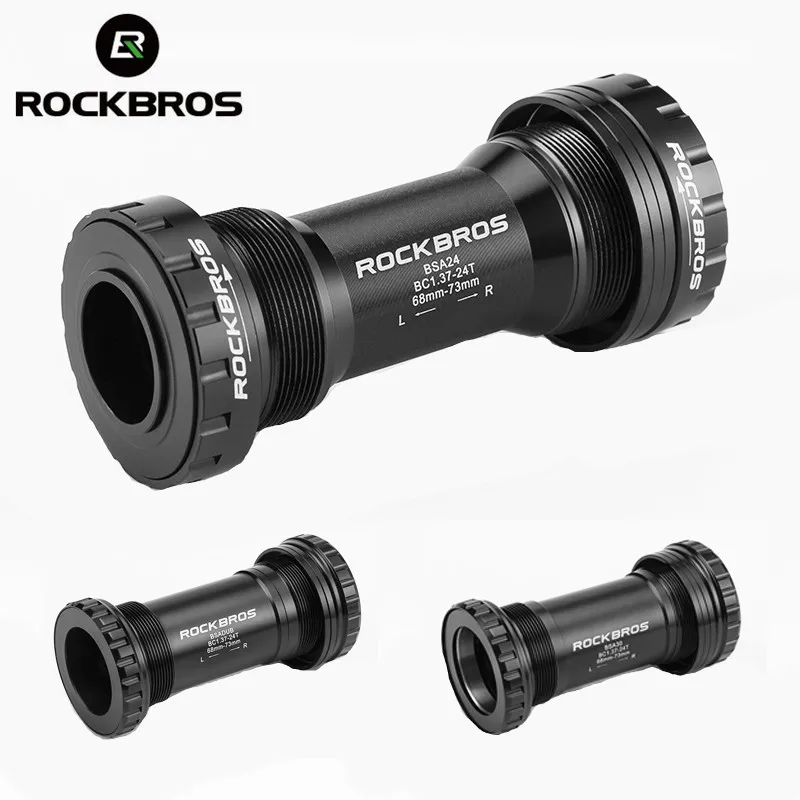 ROCKBROS-soporte inferior de bicicleta, rodamiento de cerámica, diámetro BSA 68 73 MM 24-22mm para SRAM GXP DUB Shimano 6800 R8000, platos y bielas