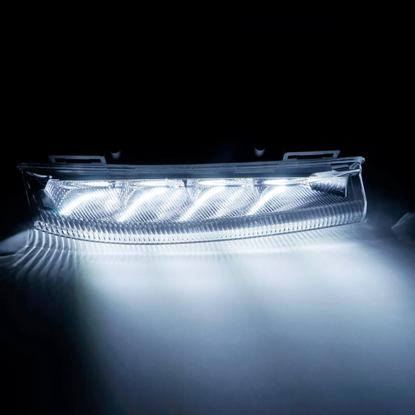 Ajuste para Mercedes Benz C E SLK clase W204 W212 R172 LED derecho luz de circulación diurna antiniebla delantera lámpara DRL blanco