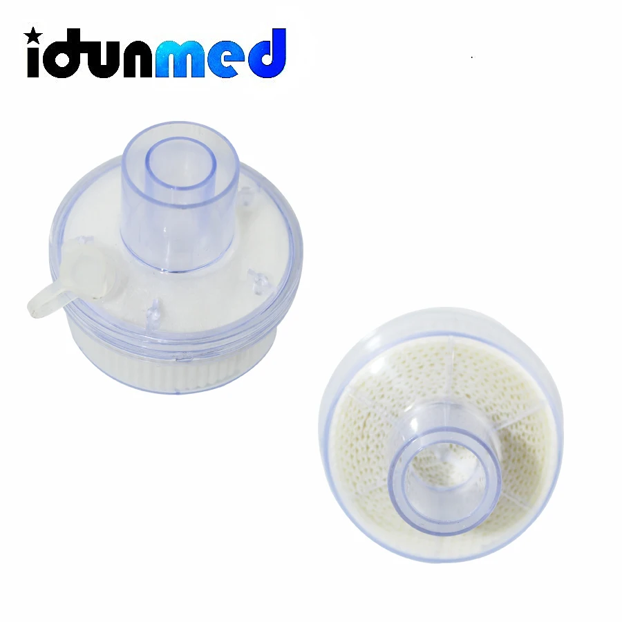 Filtro de aire idunmed BF401 CPAP BiPAP Baceria filtro vírico para airear máscara de respiración CPAP respirador para Apnea del sueño