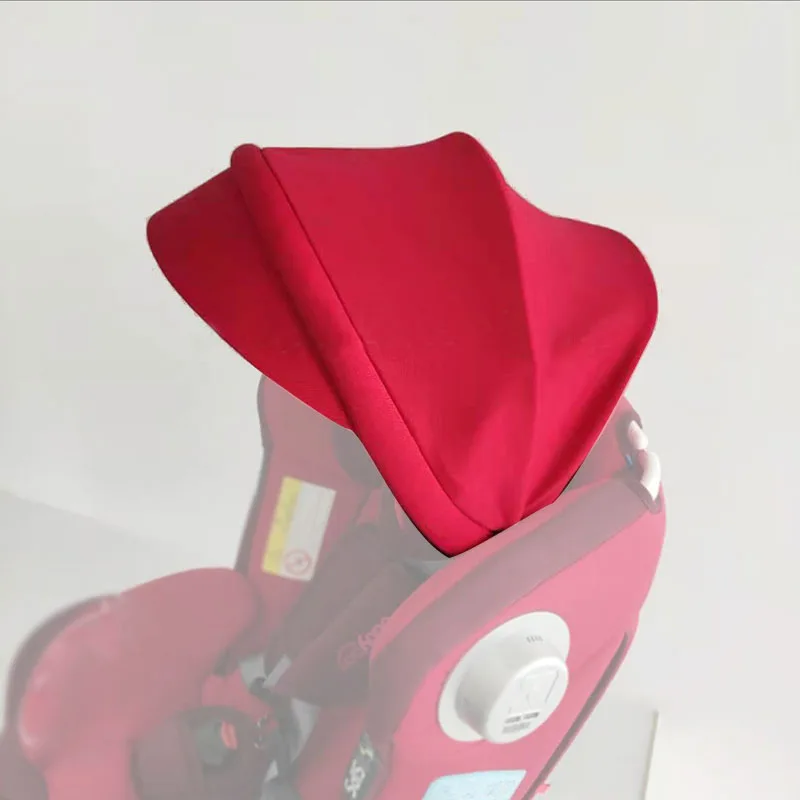 Toldo de sol para asiento de seguridad de bebé, toldo tipo cesta, parasol Universal con varilla de soporte, asiento de coche ajustable para bebé, accesorio para techo