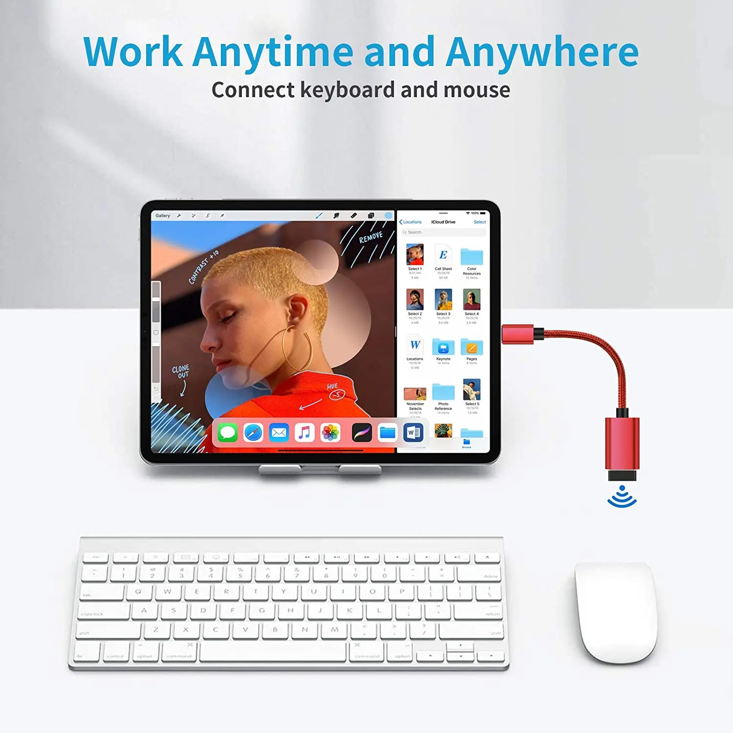 Adaptador de Cable OTG tipo C, conector adaptador USB a tipo C para Xiaomi, Samsung S20, Huawei, convertidor de Cable de datos OTG para MacBook Pro