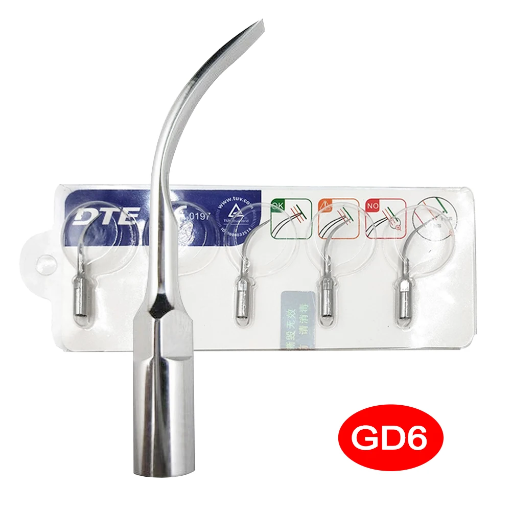 5 Puntas de Diamante para Escalador Ultrasónico Dental, Nuevas Puntas Endodónticas para Endodoncia, Compatibles con Escaladores DTE/SATELEC