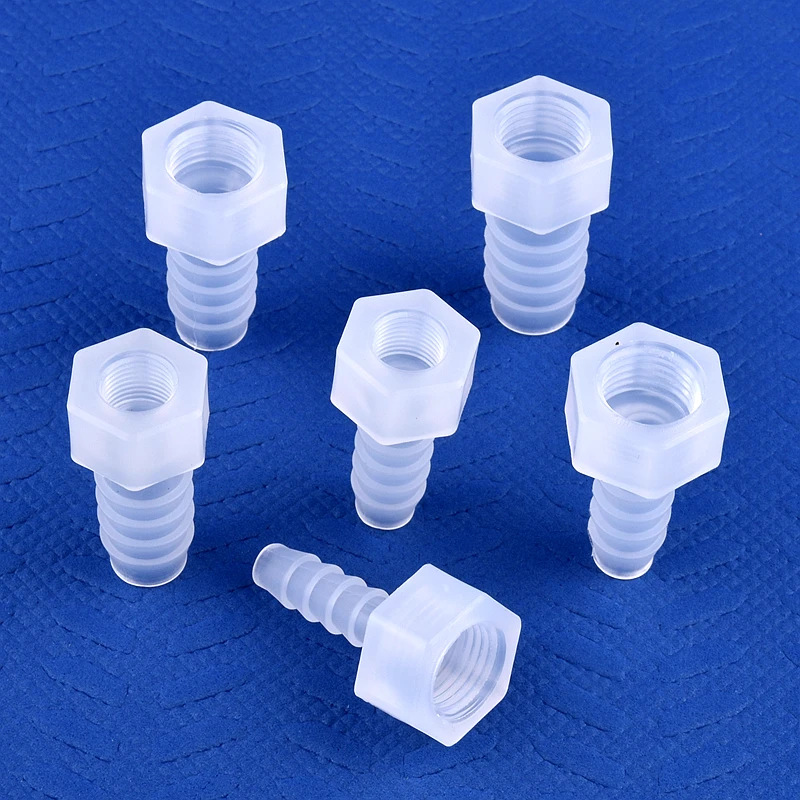 Conector directo de Pagoda para tanque de Acuario, accesorios de bomba de aire, sistema de riego, junta de manguera de tubería de agua, G1/8 ~ 200 a 4 ~ 12 PP, 5 ~ 1/4 unids/lote