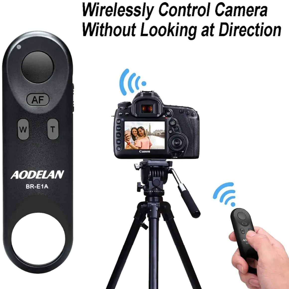 Disparador de Control remoto inalámbrico BR-E1 para Canon EOS R5II R50 R8 R6II RP 850D 6DII 90D 77D 800D 200DII M200 M50II G7XIII