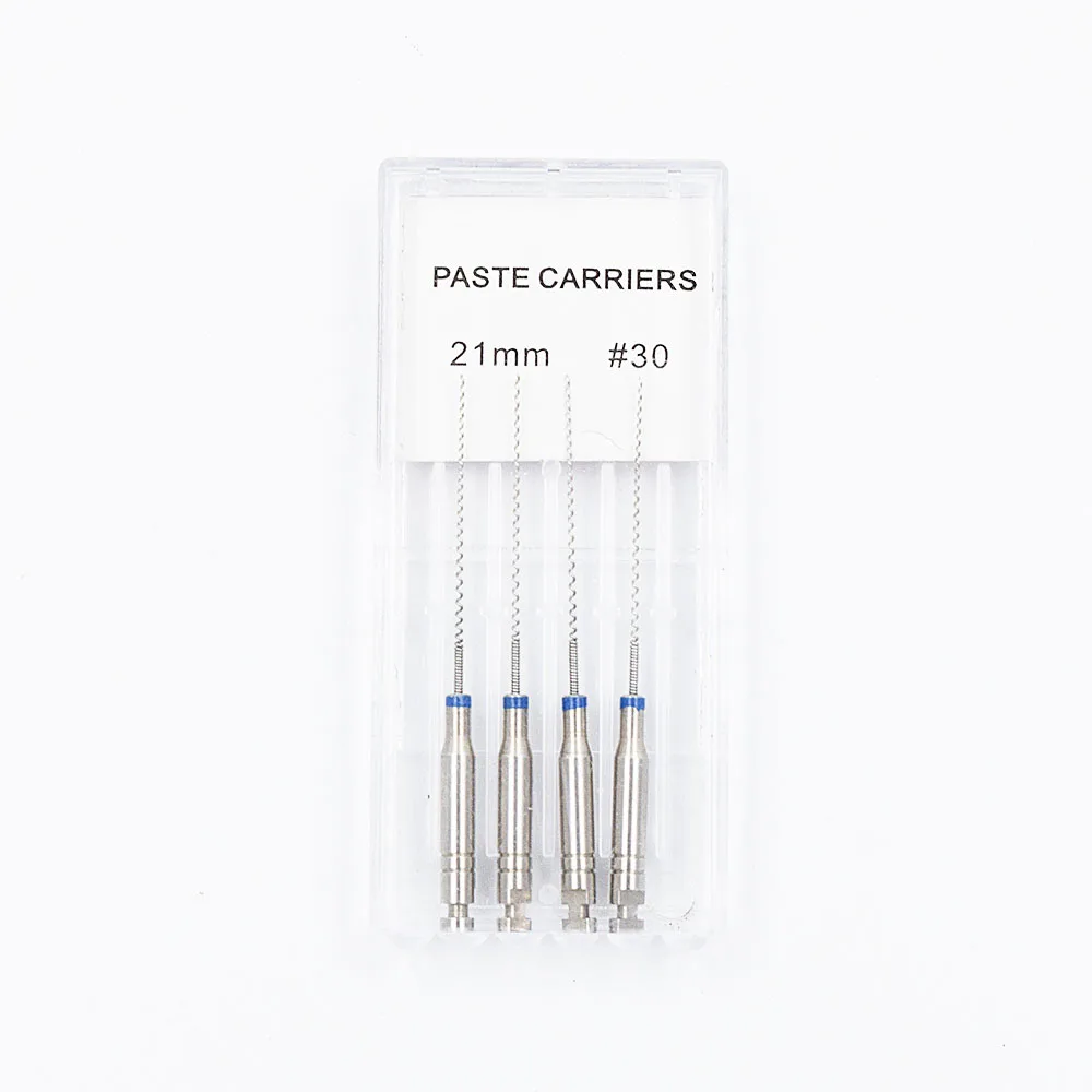 5 cajas de porta-pasta de lentulo para odontología, limas endodónticas, brocas, limas endo, materiales y instrumentos para dentistas