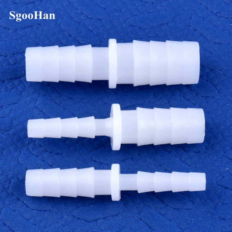 5 ~ 200 Uds 4 ~ 12mm a 2,4 ~ 9mm PE plástico Pagoda reductor conector directo tanque de acuario adaptador de bomba de aire tubería de riego junta de manguera