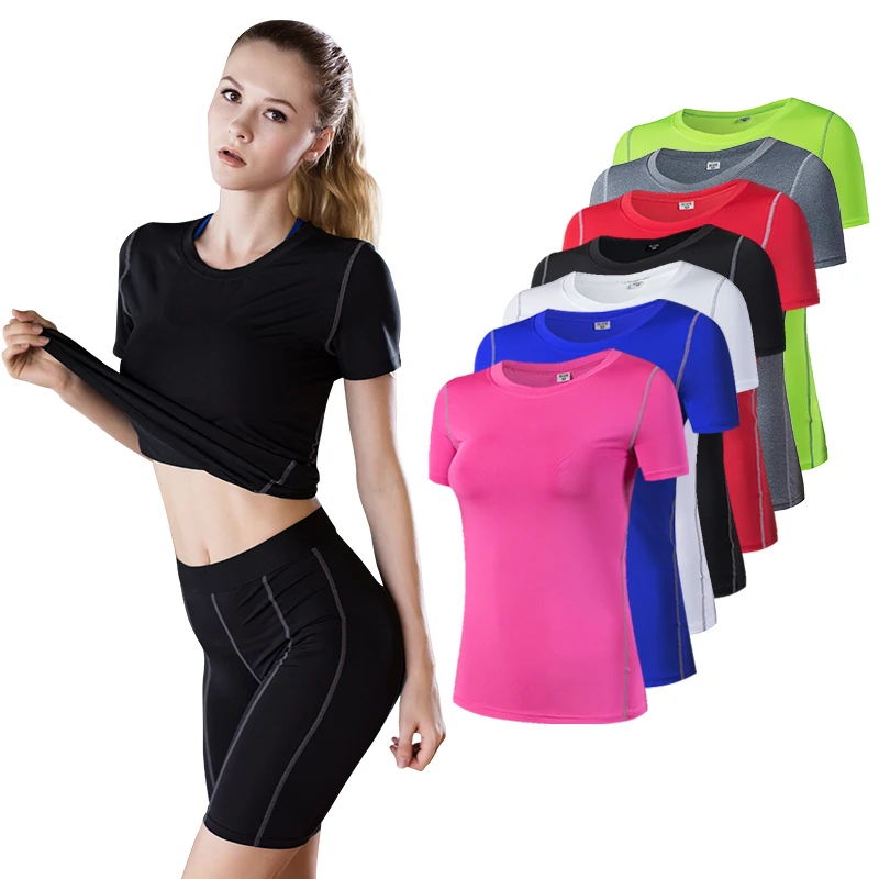 Top de Yoga para mujer, Camiseta deportiva de secado rápido, Top de gimnasio para Fitness, camiseta para Yoga y correr, Top deportivo para mujer 2023