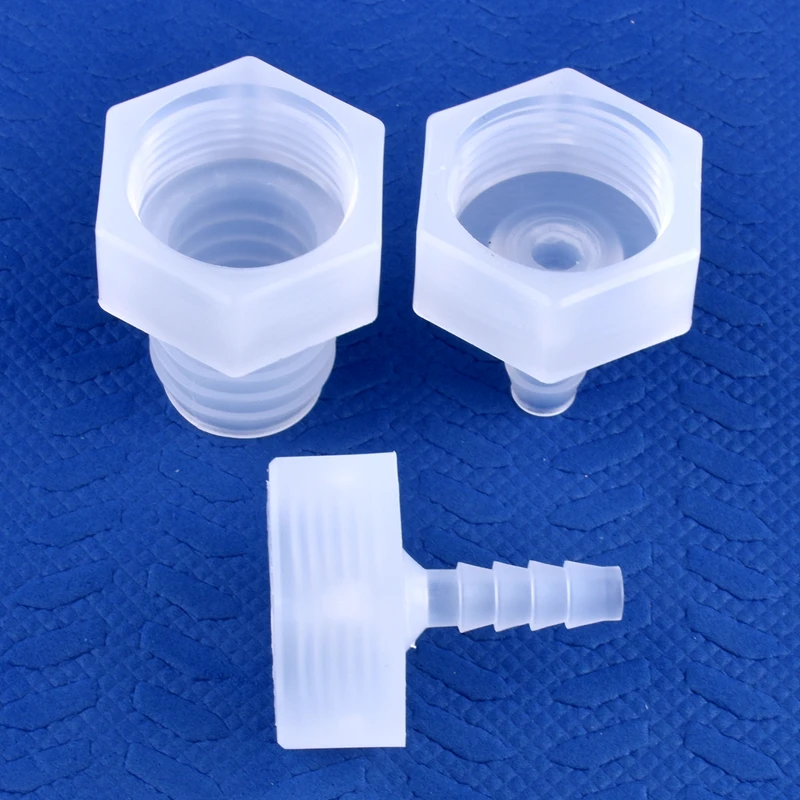 5 ~ 200 Uds G3/4 a 6 ~ 25mm PP Pagoda conector directo junta de silicona tanque de acuario bomba de aire junta de riego por goteo junta de manguera de agua