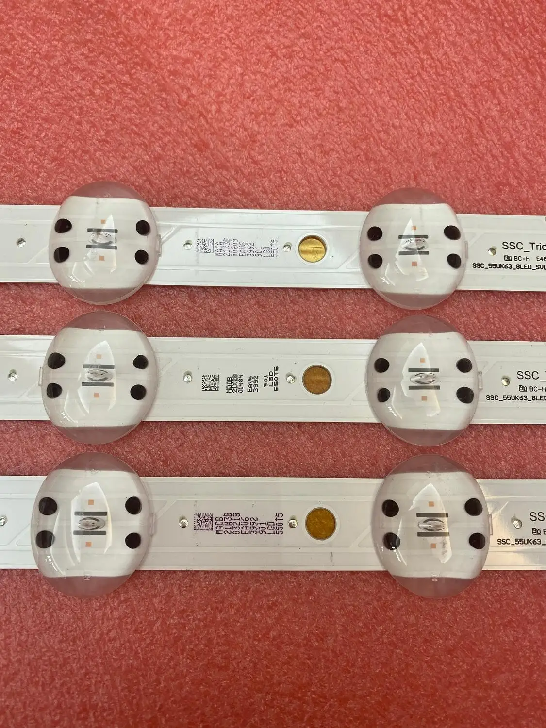 Tira de LED para iluminación trasera para TV 55UM7100PSA 55UK6450 55UK6360PSF 55UK6360 55UK6470PLC 55uk6200pue 55UK6300 55UK6300PVB 55UK6200YVA