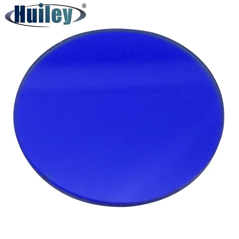 Filtro de Color azul para microscopio profesional 45 42 35 32 mm para accesorios de piezas de microscopio biológico óptico