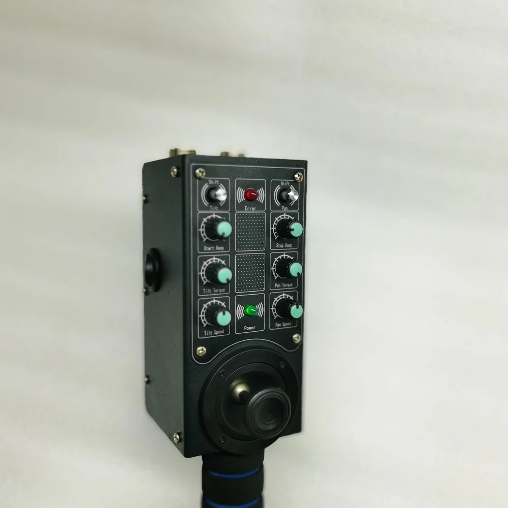 Controlador de Plataforma Giratoria de Dos Ejes para Cámaras de Filmación