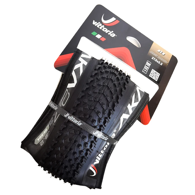 Neumáticos Vittoria AKA 29 MTB 29x2.2 Pulgadas Tubeless de Grafeno para Bicicleta de Montaña 29/27.5 Antipinchazos Plegables para Todo Terreno