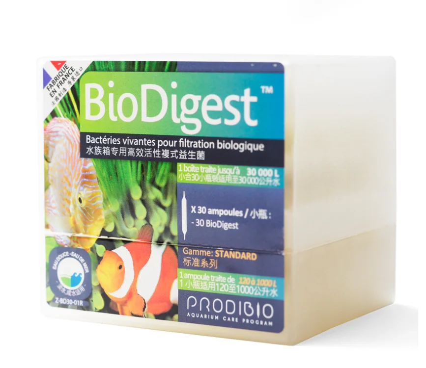 Prodibio BioDigest pecera PRODIBIO Acuario Cuidado Solución bacteriana pecera