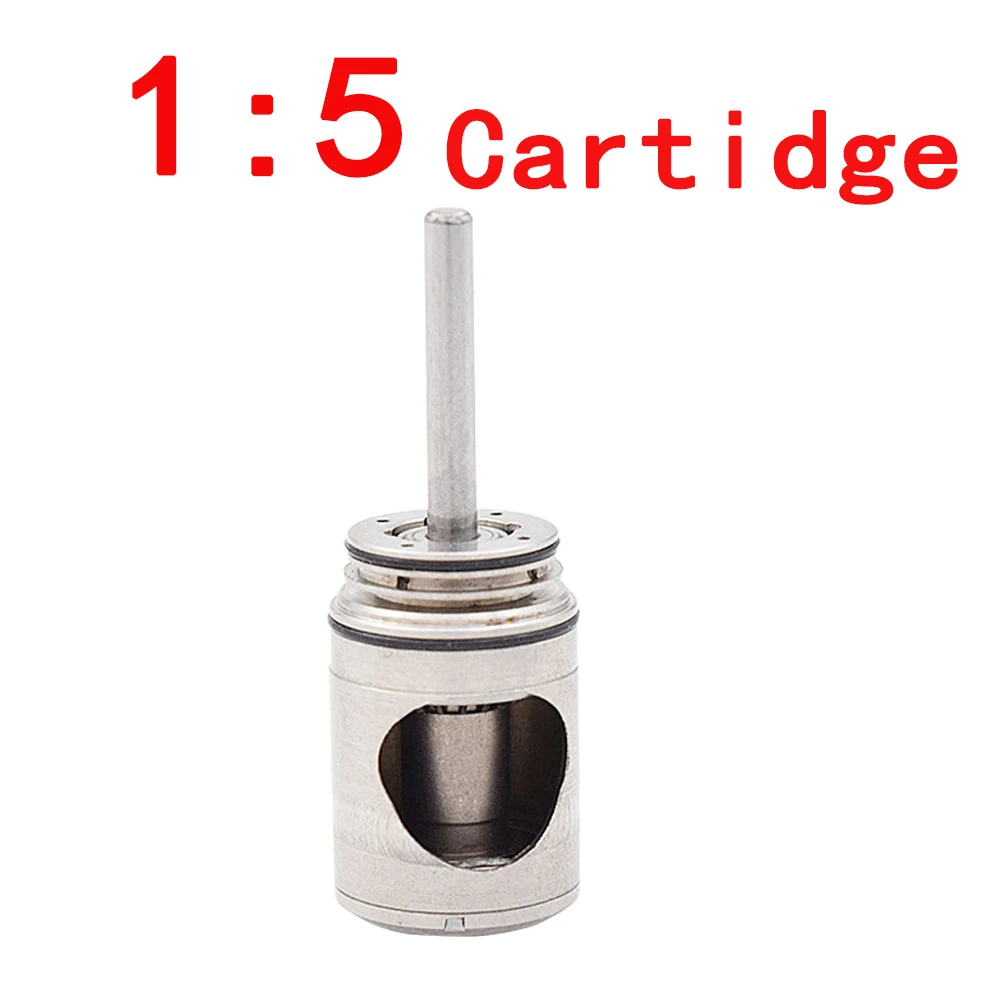 Cartucho/Rotor Fit ContraDental 1:5 anillo rojo creciente contraángulo pieza de mano de pulverización de agua de baja velocidad para Motor de E-TYPE Max X95