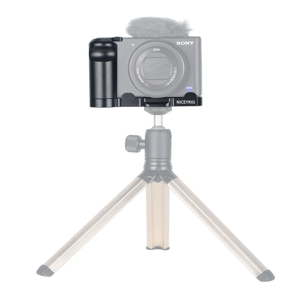 Niceyrig Soporte en L con Empuñadura para Cámara Sony ZV-1