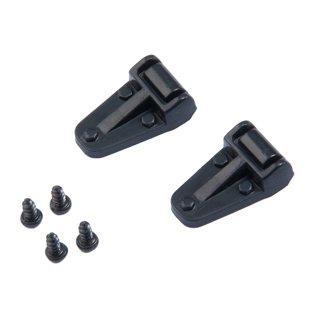 AXSPEED-manijas de puerta para coche teledirigido, cubierta de luz de rejilla para 1/10 RC Crawler T4 TRX TRX4 Defender D90, piezas