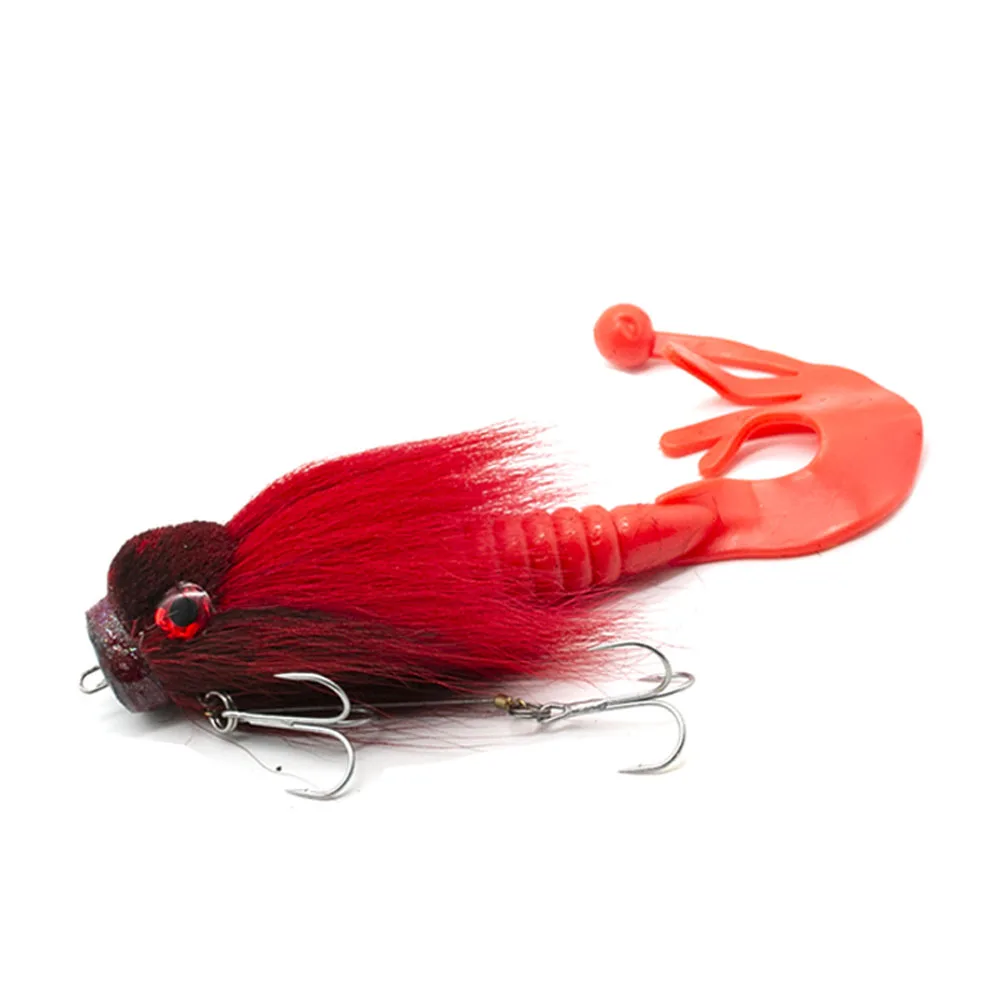 22 cm/85g Swimbait multiarticulado cebo Artificial duro señuelo de pesca de ratón cebo de pesca Artificial suave para pesca de lubina y Lucio