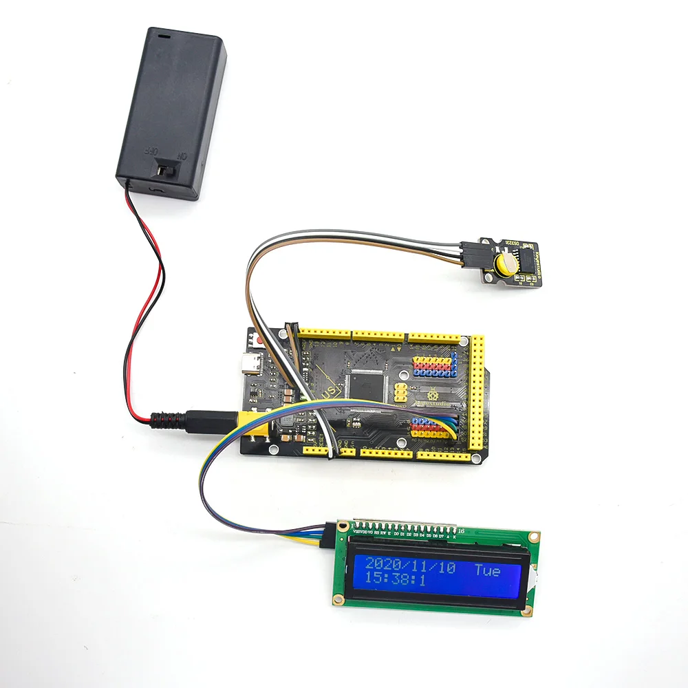 KEYESTUDIO ATMEGA2560-16AU 2560 Plus Placa controladora CP2102 USB a TTL Chip Compatible con ARDUINO MEGA 2560 REV3