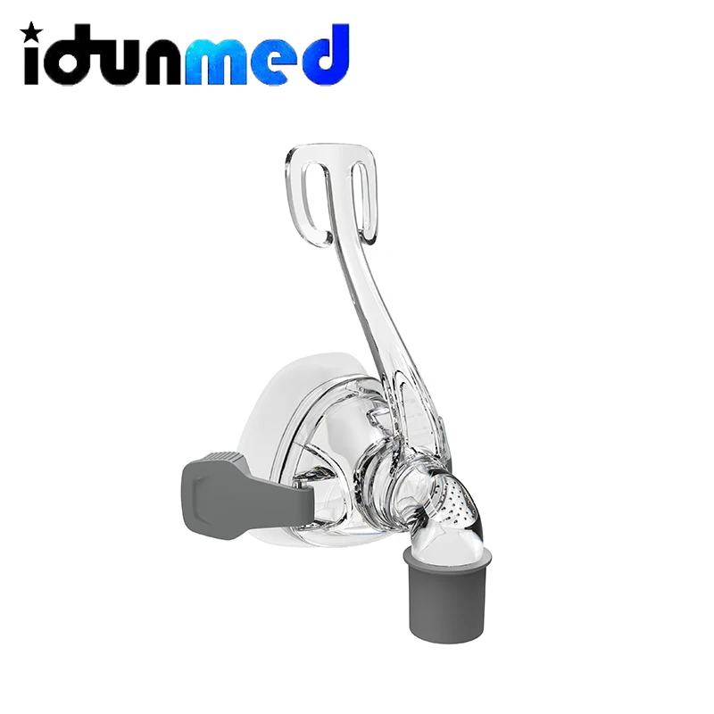 Mascarilla Nasal BMC N4 CPAP, cojín SML de 3 tamaños con ventilador de casco ajustable, suministro de respirador de aire para Apnea del sueño, antironquidos