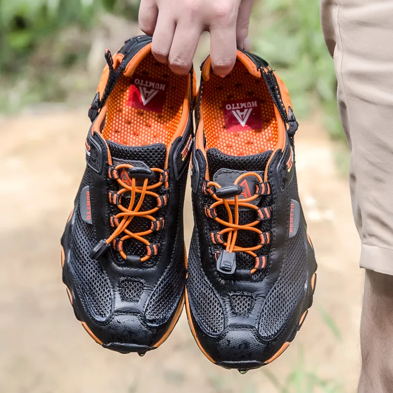 HUMTTO zapatos de senderismo para hombre y mujer, zapatillas de Trekking al aire libre, escalada, deporte, caminar, sandalias de playa de agua, Verano