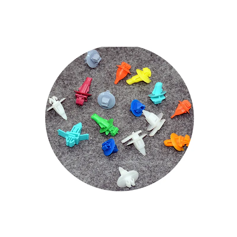 100 Uds. Clips de sujeción para guardabarros de arco de rueda de coche mixtos para Toyota Land Cruiser Prado 4Runner FJ Cruiser Highlander Prius remache