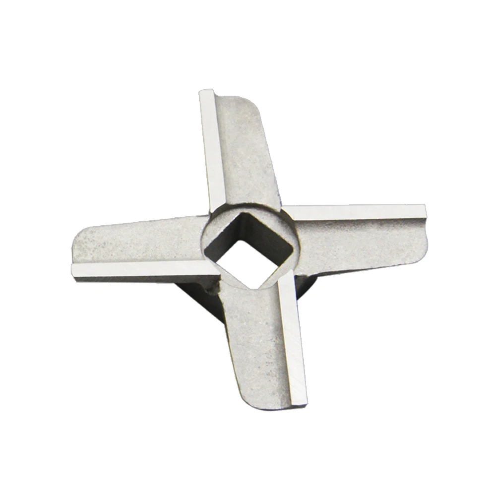 Cuchilla para picar carne (1 unidad) # Cuchilla de Repuesto de Acero Inoxidable para Picadora de Alimentos, Compatible con Bosch MFW 68660, Zelmer 886.8, Moulinex HV8 HV9, Siemens