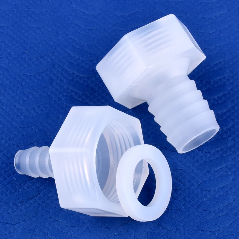 5 ~ 200 Uds G3/4 a 6 ~ 25mm PP Pagoda conector directo junta de silicona tanque de acuario bomba de aire junta de riego por goteo junta de manguera de agua