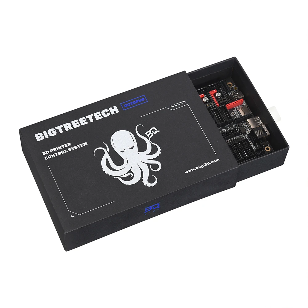 Placa base BIGTREETECH Octopus V1.1, placa de control de 32 bits, TMC2209 TMC5160T, piezas de impresora 3D VS SKR V1.4 Turbo para Voron 2,4 CR10