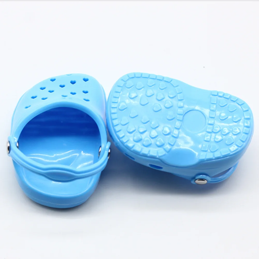 Zapatos de 7 CM para Muñecas de 43 cm, Accesorios de Ropa y Juguetes para Muñecas Americanas de 18 Pulgadas, Nuestra Generación