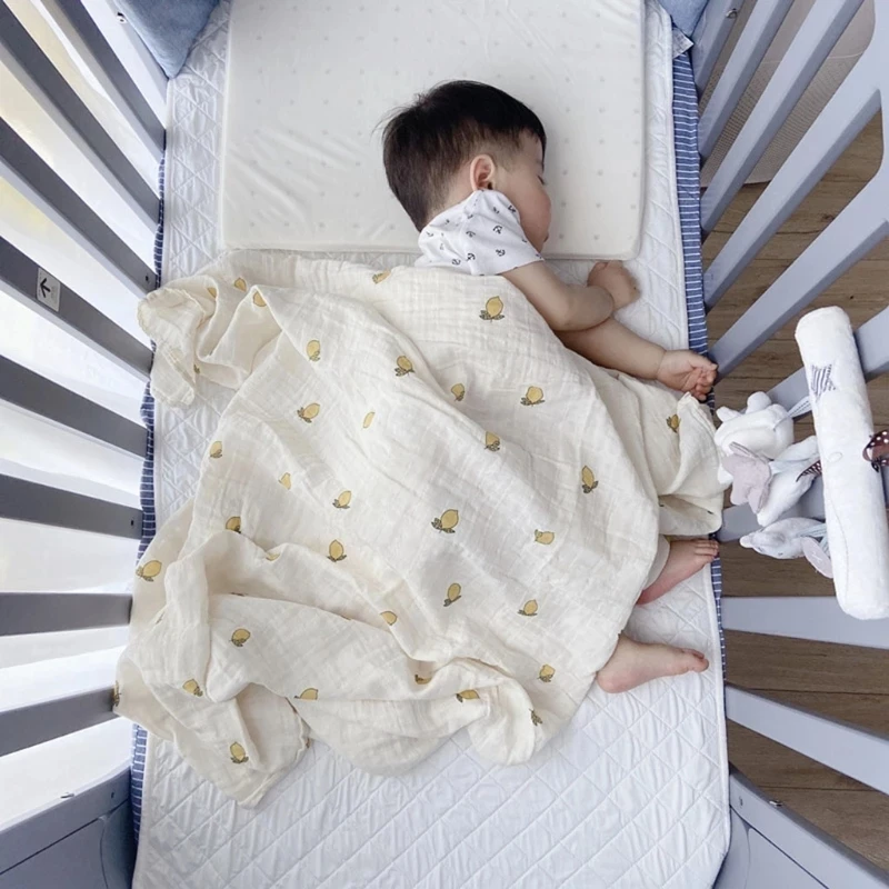 Manta envolvente para bebé, mantas de muselina de algodón para recién nacidos, accesorios, manta receptora infantil, Toalla de baño de gasa suave