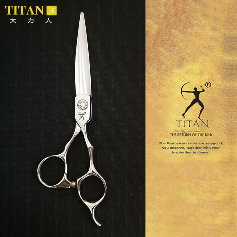 Tijeras de Peluquería Profesionales Titan, Tijeras de Corte para Salón, Tijeras de Peluquería de Acero Japonés VG10