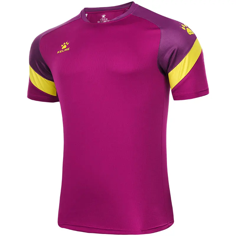 KELME-camiseta de fútbol para hombre, camisetas de manga corta originales para niño, ropa deportiva personalizada, 8151ZB1007