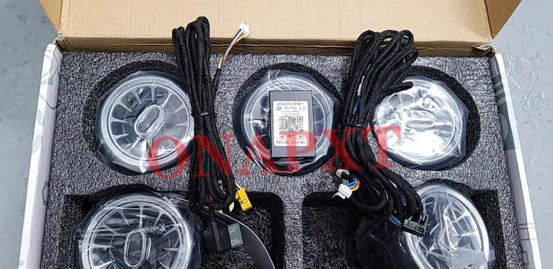 LED para Benz A/C/E/S/V/CLA/GLA/GLC W176 W205 W213 W222 W447 W117 W156 X253 boquilla de aplicación Bluetooth luz ambiental turbina de ventilación
