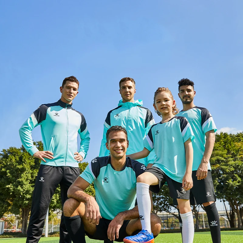 KELME-camiseta de fútbol para hombre, camisetas de manga corta originales para niño, ropa deportiva personalizada, 8151ZB1007