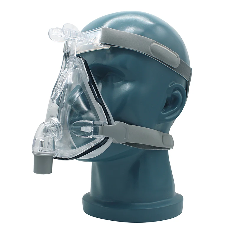 Iduntech CPAP máscara facial completa cojín para FM F1A F1B máscara Apnea del sueño CPAP máquina CPAP accesorios Headger almohadilla de silicona