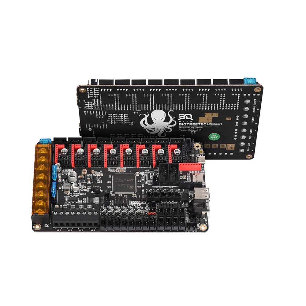 Placa base BIGTREETECH Octopus V1.1, placa de control de 32 bits, TMC2209 TMC5160T, piezas de impresora 3D VS SKR V1.4 Turbo para Voron 2,4 CR10