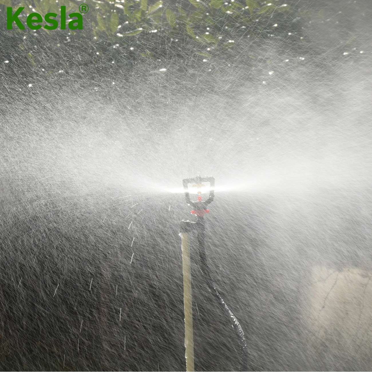 KESLA-Microaspersores de riego para jardín, herramienta de invernadero de 20cm, soporte de estaca de 100 grados, refracción, nebulización, 20/50/360 piezas