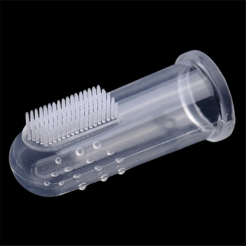 Cepillo de dientes supersuave para mascotas, herramienta de limpieza de dientes de gato, suministros para perros, accesorios para el mal aliento, 1 unidad