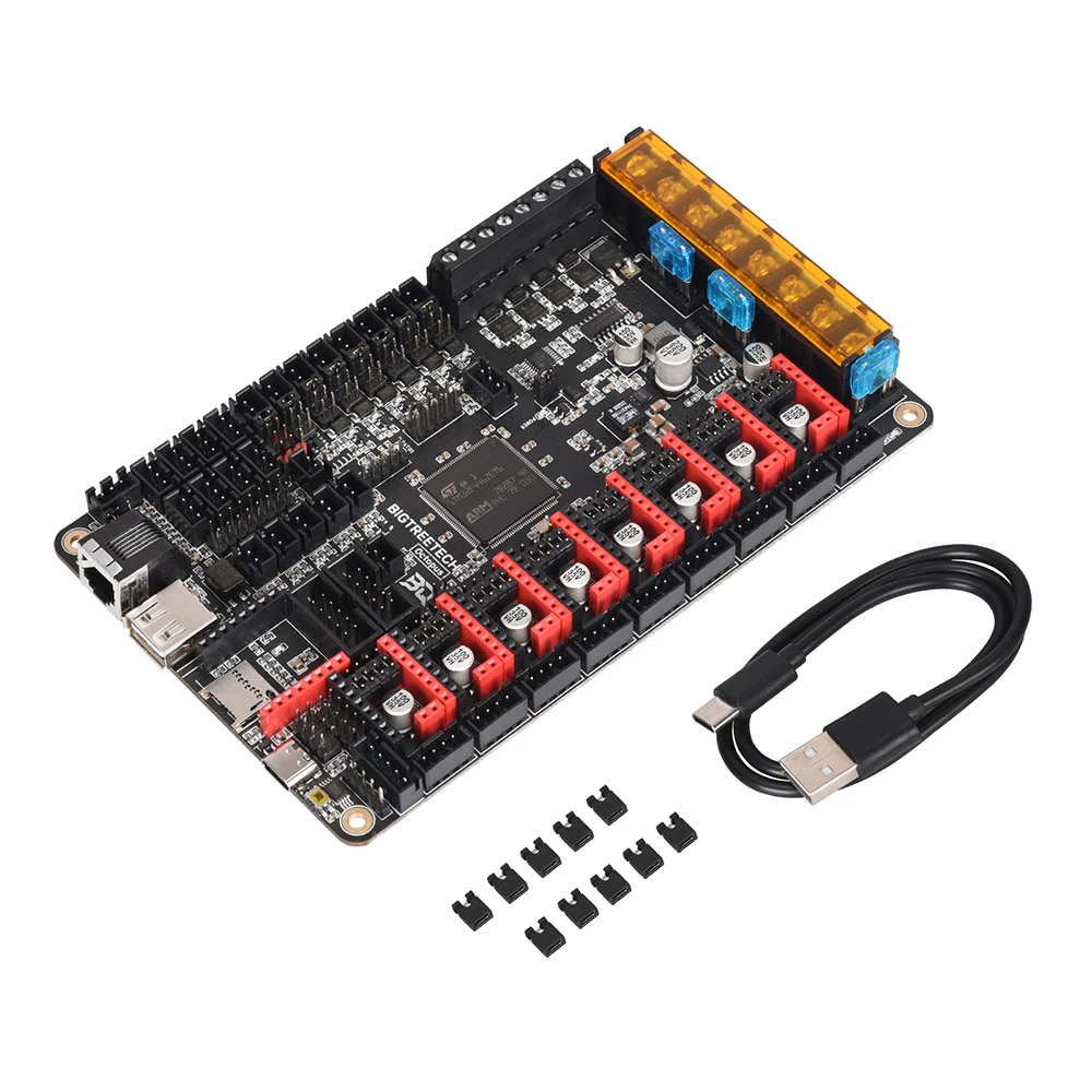 Placa base BIGTREETECH Octopus V1.1, placa de control de 32 bits, TMC2209 TMC5160T, piezas de impresora 3D VS SKR V1.4 Turbo para Voron 2,4 CR10