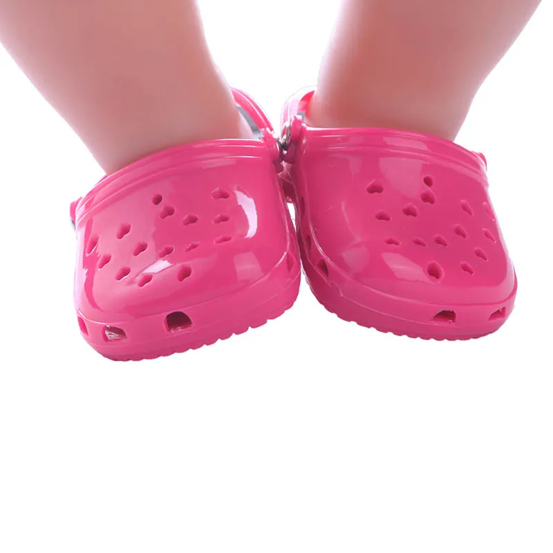 Zapatos de 7 CM para Muñecas de 43 cm, Accesorios de Ropa y Juguetes para Muñecas Americanas de 18 Pulgadas, Nuestra Generación