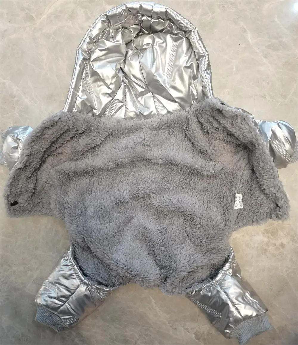 Ropa para perros, ropa cálida de invierno para perros pequeños, abrigo para cachorros, ropa gruesa, chaqueta impermeable para perros, ropa de algodón para mascotas