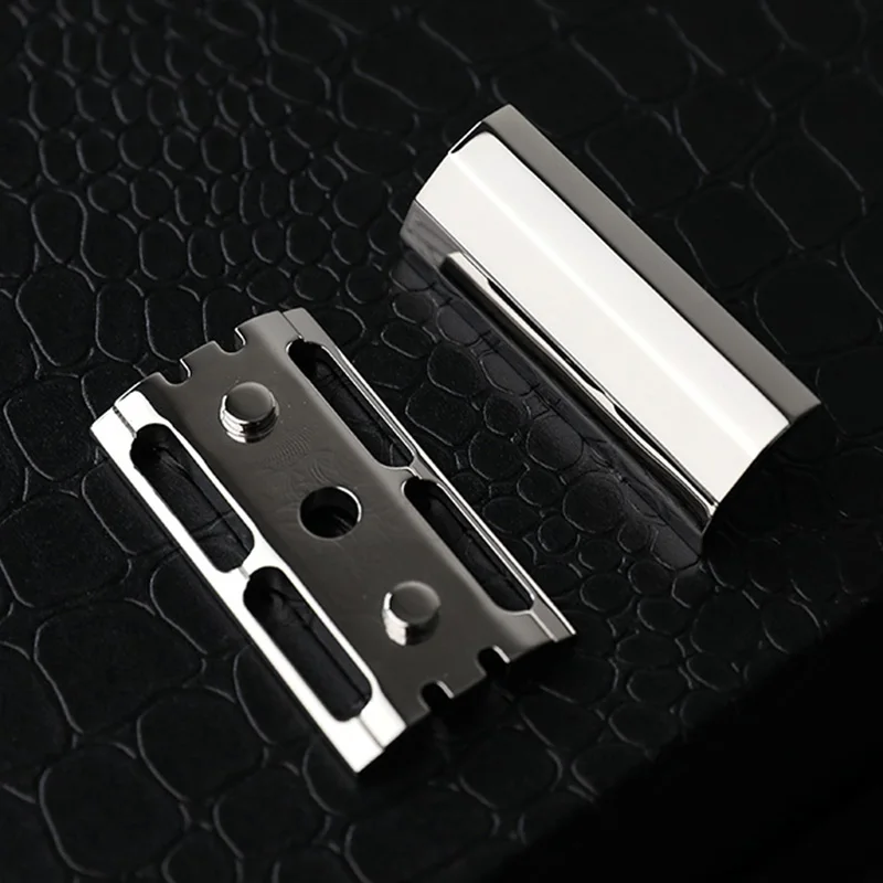 Accesorios para afeitadora Manual con cabezal de afeitar de seguridad de doble filo de acero inoxidable CNC 316L (sin mango)