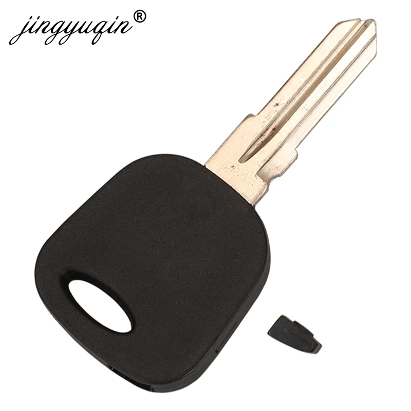 Jingyuqin 10 Uds transpondedor llave de coche Shell para Ford Escape Kuga Maverick Focus Mondeo F150 Mustang caso clave Fob con agujero de Chip