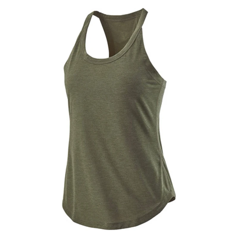 Camiseta sin mangas de entrenamiento de Yoga para mujer, chaleco deportivo con espalda cruzada hueca cruzada Sexy, Jersey suave y transpirable