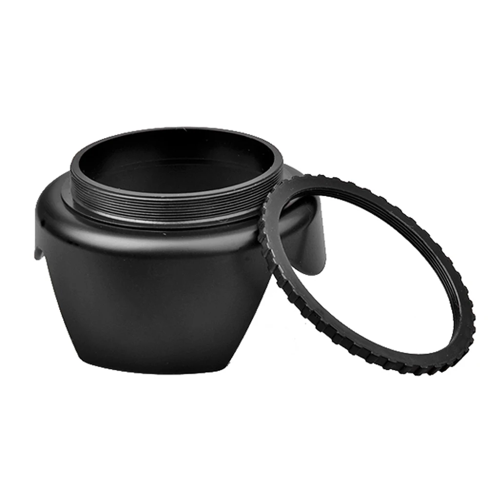 Parasol atornillado para cámara DSLR, parasol con montaje de tornillo de pétalo de flor, 49mm, 52mm, 58mm, 62mm, 67mm, 72mm, 77mm, 82mm, 30 unidades por lote