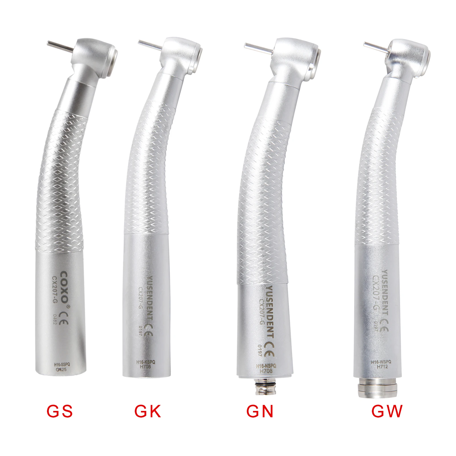 Turbina de fibra óptica Dental de alta velocidad para COXO, pieza de mano LED estándar para KaVo NSK Sirona