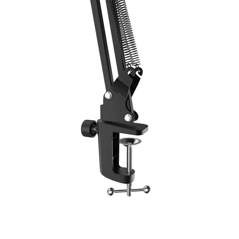 FIFINE Soporte de brazo de tijera con brazo de suspensión de micrófono ajustable para K688 K669 K670 K658 K678 K690, Ampligame A6V A8