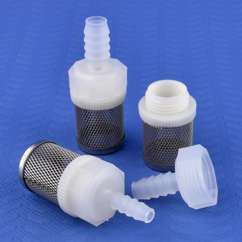 Filtro de entrada de bomba de agua G1/2 a 4 ~ 20mm, junta de Pagoda, junta de manguera para tanque de peces de acuario, filtro de conector de tubería de agua de riego de jardín