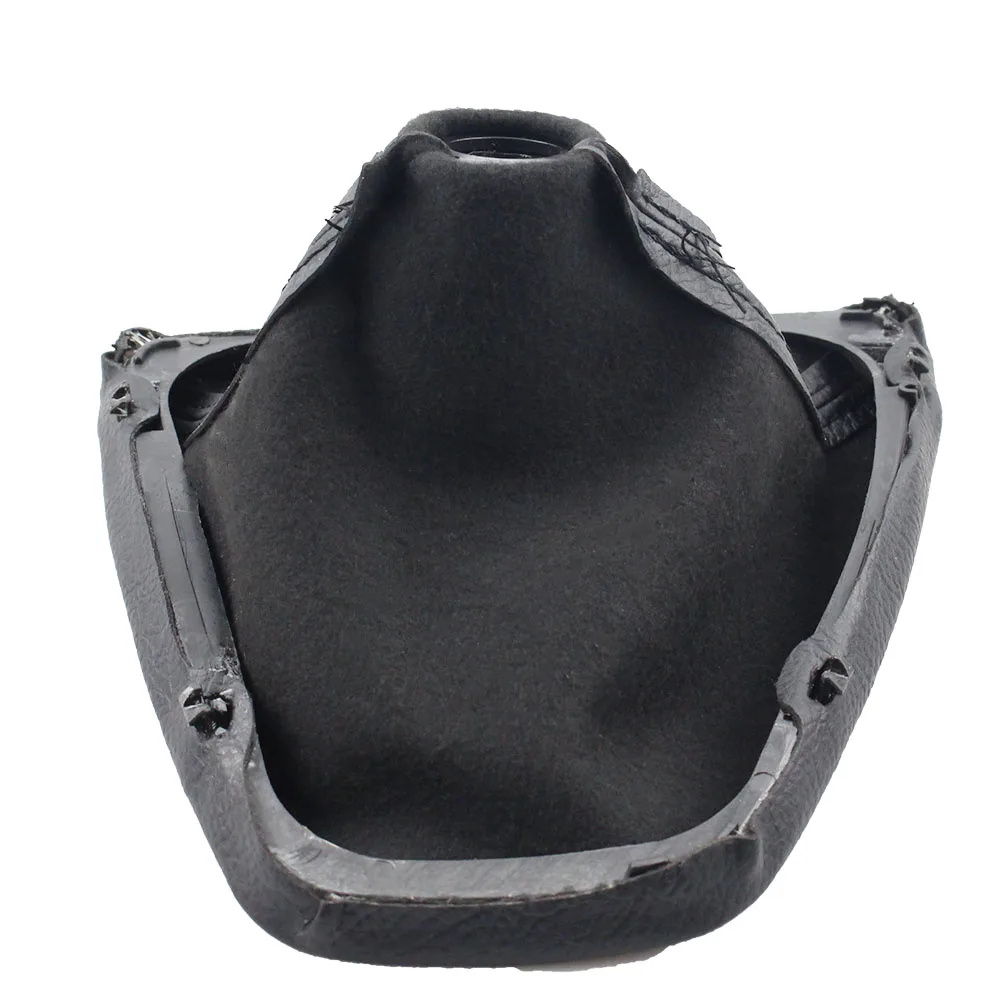 Perilla de palanca de cambios de coche, 5 velocidades, 6 velocidades, compatible con BMW E90 E91 E92 LHD, palanca de cambios Manual con bota de cuero PU
